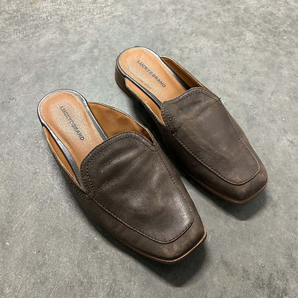 Lucky Brand Women's Lisinda Slide Loafer Mule Flat